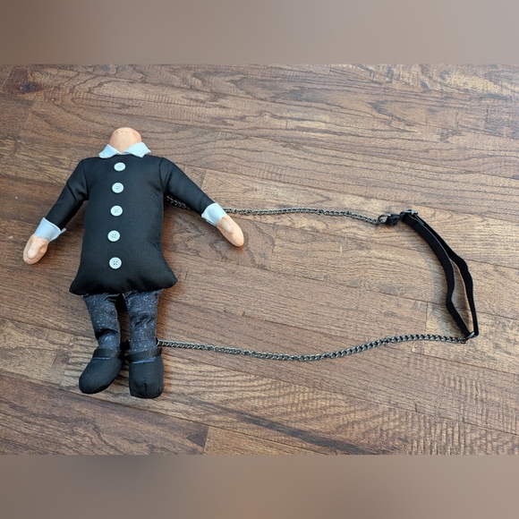 Wednesday Doll Plush Crossbody Bag! Adult Length - Picture 8 of 13